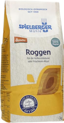 Spielberger Bio Roggen, demeter (2 x 1 kg) von Spielberger