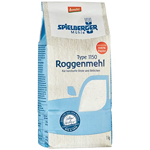 Spielberger Bio Roggenmehl 1150, demeter (1 x 1 kg) von Spielberger