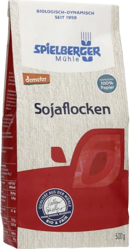 Spielberger Bio Sojaflocken, demeter (1 x 500 gr) von Spielberger