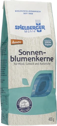 Spielberger Bio Sonnenblumenkerne, demeter (1 x 400 gr) von Spielberger