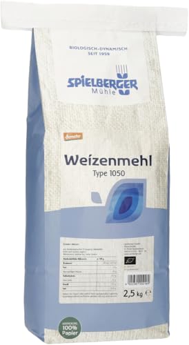 Spielberger Bio Weizenmehl 1050, demeter (1 x 2,50 kg) von Spielberger