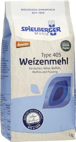 Spielberger Bio Weizenmehl 405 demeter (1 x 1 kg) von Spielberger