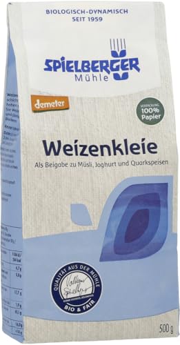 Spielberger Bio Weizenkleie, demeter (2 x 500 gr) von Spielberger