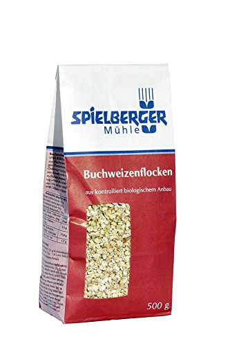 Spielberger Buchweizenflocken, 6er Pack (6 x 500 g) von Spielberger