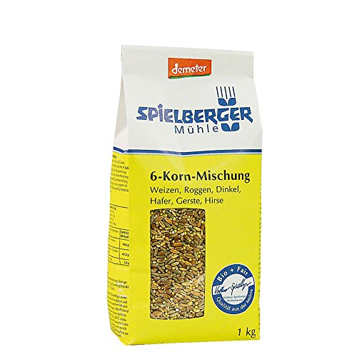 Spielberger Demeter Bio 6-Korn-Mischung 1kg von Spielberger