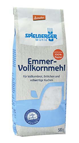Spielberger Emmer-Vollkornmehl (500 g) - Bio von Spielberger Mühle