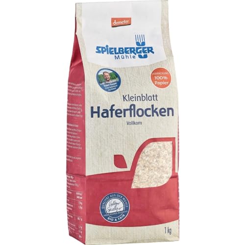 Spielberger Haferflocken Kleinblatt, 5er Pack (5 x 1 kg) von Spielberger