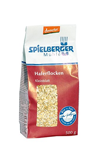 Spielberger Haferflocken Kleinblatt, 6er Pack (6 x 500 g) von Spielberger
