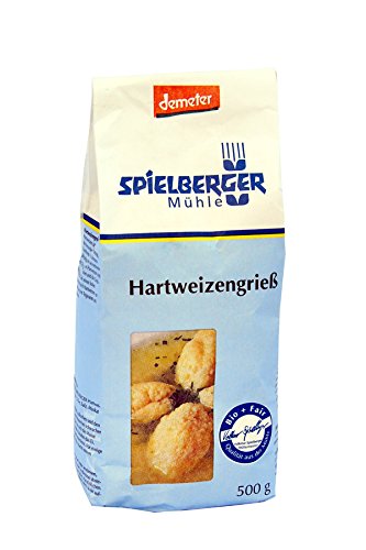 Spielberger Hartweizengrieß, 4er Pack (4 x 500 g) von Spielberger