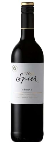 Spier Signature Collection Shiraz 2022 | Trocken | Rotwein aus Südafrika (0.75l) von Spier Wine Farm