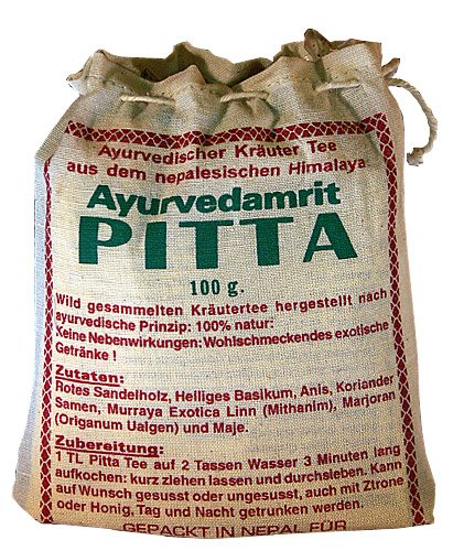 Pitta, ayurvedischer Kräutertee von Spipa