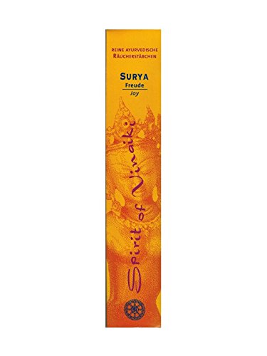 Spirit of Vinaiki Räucherstäbchen Surya (Freude), 1er Pack (10 Stück) von Spirit of Vinaiki