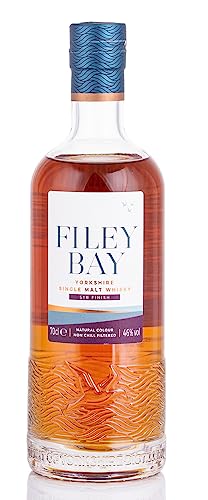 Filey Bay STR Finish Whisky 46Prozent vol Spirit of Yorkshire Single Malt Whisky (1 x 0.7 l) von Hard To Find