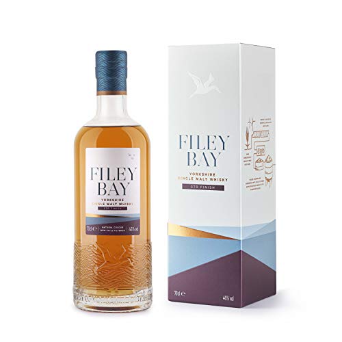 Filey Bay STR Finish Whisky 46Prozent vol Spirit of Yorkshire Single Malt Whisky (1 x 0.7 l) von Hard To Find