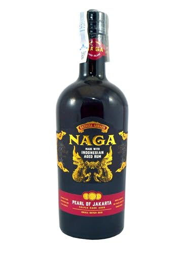 Naga Pearl of Jakarta Triple Cask Aged Small Batch 42,7% Vol. 0,7l in Geschenkbox von Naga Rum