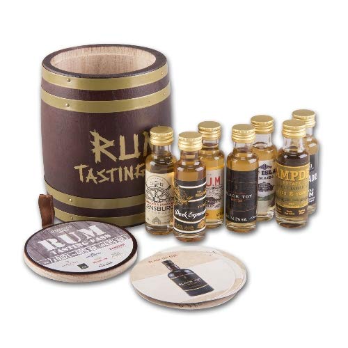 Rum Tasting Fass 7 x 20 ml 43% Vol. von Spirits of Old Man