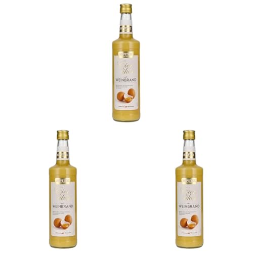 Spitz Eierweinbrand Likör (1 x 0.7 l) (Packung mit 3) von Spitz
