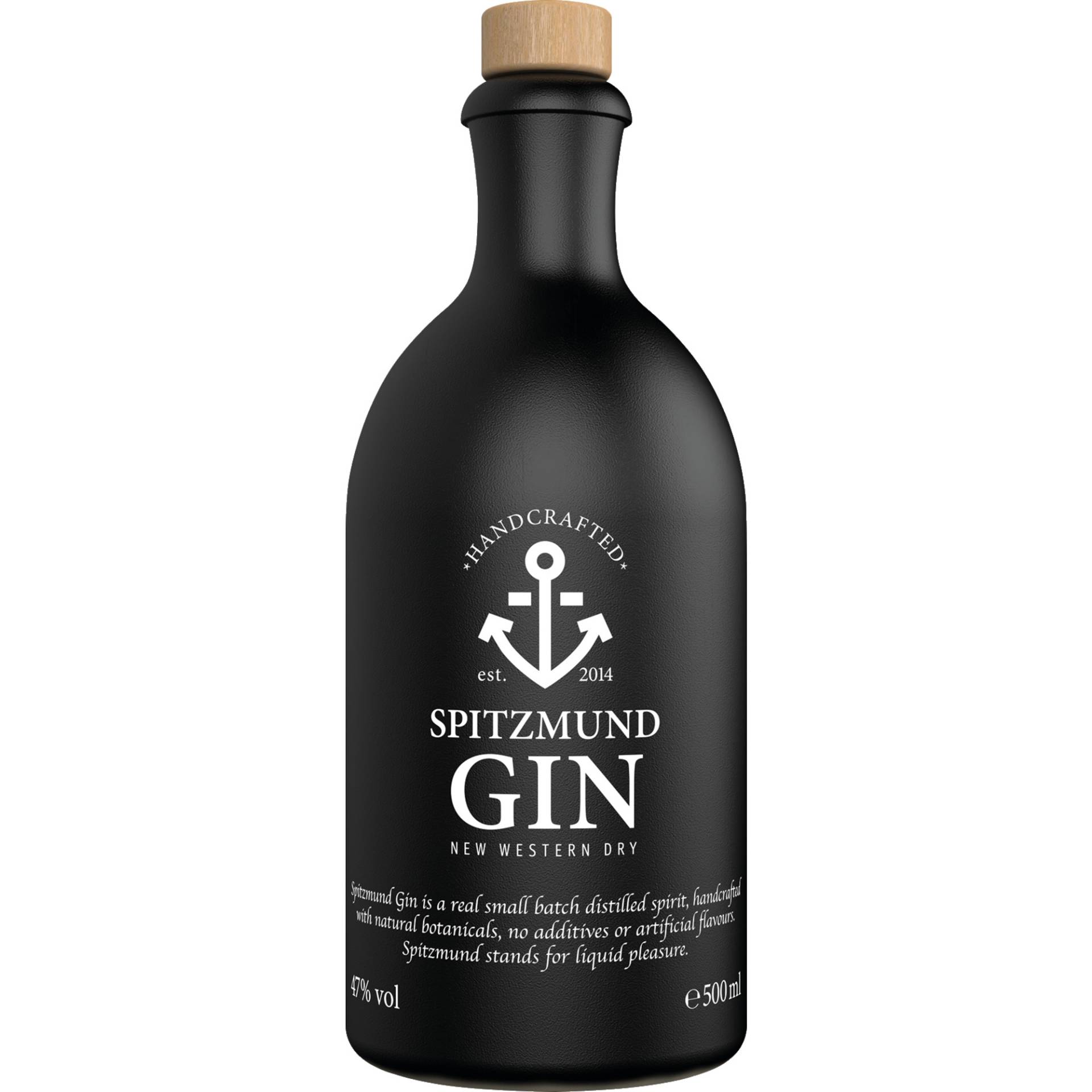 Spitzmund Gin, 47 % vol. 0,5 L, Spirituosen Spitzmund Gin, 47 % vol. 0,5 L, Spirituosen von Spitzmund, Waisenhofstrasse 11, D-24103 Kiel