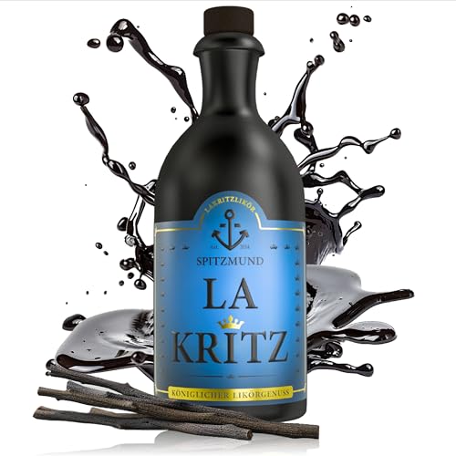 Spitzmund LA KRITZ Premium Lakritzlikör 20% vol aus Deutschland | Intensiver Lakritz Genuss ohne Farbstoffe | Gluten- und Laktosefrei | Ideal als Geschenk für Männer und Frauen | (0,5l / 500ml) Spitzmund LA KRITZ Premium Lakritzlikör 20% vol aus Deutschland | Intensiver Lakritz Genuss ohne Farbstoffe | Gluten- und Laktosefrei | Ideal als Geschenk für Männer und Frauen | (0,5l / 500ml) von Spitzmund