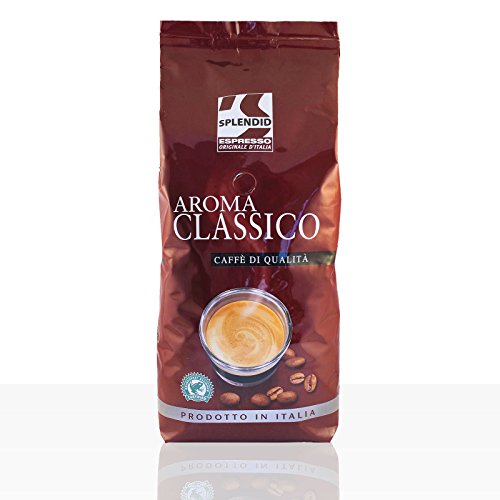 Splendid Aroma Classico - 8 x 1kg ganze Kaffee-Bohne von Splendid