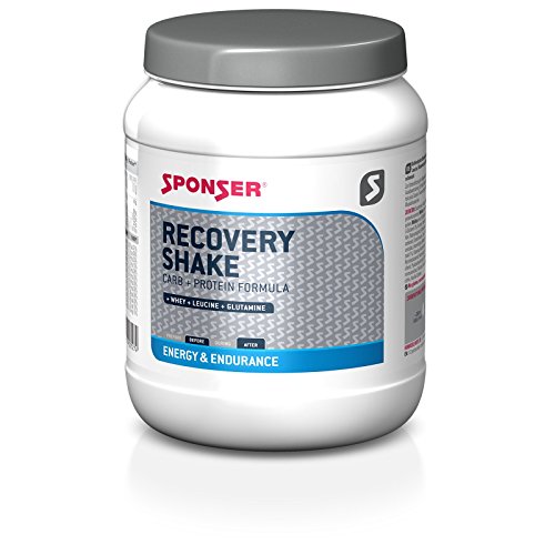 Sponser Recovery Shake 900g Dose Schokolade Sportgetränk Fitness Regeneration, 03-522 von Sponser
