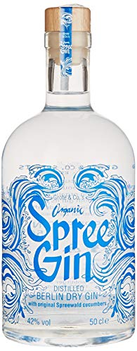 Spree Gin BIO (6 x 0.5) von Grote & Co.'s Organic Spree Gin BERLIN DRY GIN with original Spreewald cucumbers