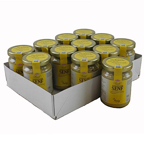 Koals Spreewälder Honigsenf 12er Set (12 Gläser à 158 ml) von Spreewälder Senfmanufaktur
