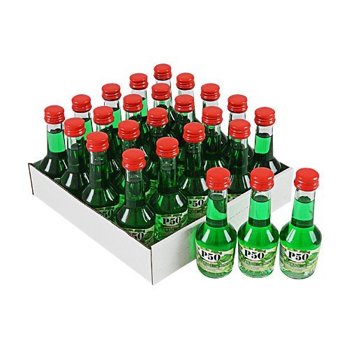 P50 - Pfefferminzlikör 24er Pack (24 x 2 cl / 50% vol.) von Spreewälder Spirituosen Manuf.