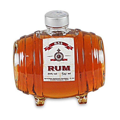 R54 Rum im Fass (0,5 l / 54% vol.) von Spreewälder Spirituosen Manuf.