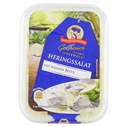 Heringssalat mit weißer Beete (200 g) von Spreewaldmosterei Jank