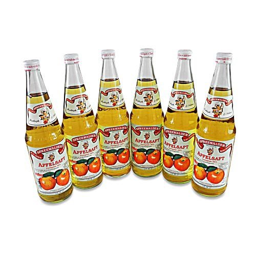 Janks klarer Apfelsaft 6er Pack (6 Flaschen à 0,7 l) von Spreewaldmosterei Jank
