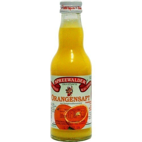 Orangensaft (0,2 l) von Spreewaldmosterei Jank