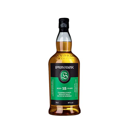 Springbank 15 Years Old Campbeltown Single Malt Scotch Whisky 46% Vol. 0,7 l + GB von Springbank
