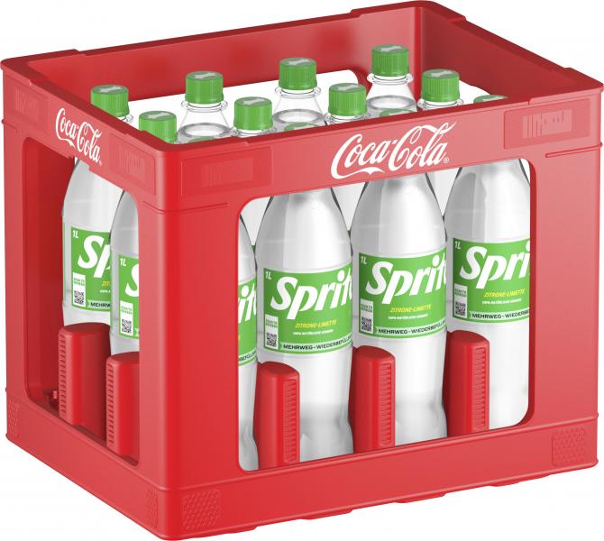 Sprite Zitrone-Limette PET (Mehrweg) von Sprite