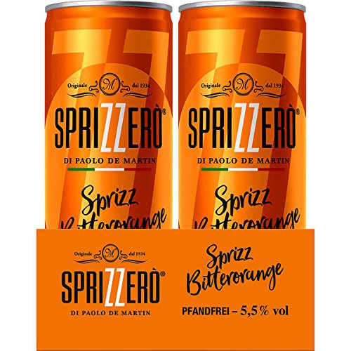 Sprizzero Di Paolo de Martin Sprizz Bitterorange 5,5% vol. 12 x 0,25l Sprizzero Di Paolo de Martin Sprizz Bitterorange 5,5% vol. 12 x 0,25l von Sprizzero