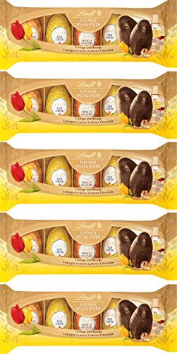 Lindt Alkohol Eier Mischung 5 x 90 gr. Kirschwasser Cognac Eier Likör 25 eier Lindt Alkohol Eier Mischung 5 x 90 gr. Kirschwasser Cognac Eier Likör 25 eier von Sprüngli