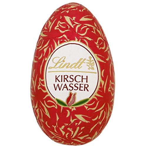 Lindt Kirschwasser Eier Ostern Alkohol Zartbitter Schokolade 600 gr. Beutel von Sprüngli