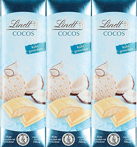 Lindt Sommer Tafeln Eis Schokolade Cocos Weisse Chocolade 3 x 100 gr. Lindt Sommer Tafeln Eis Schokolade Cocos Weisse Chocolade 3 x 100 gr. von Sprüngli