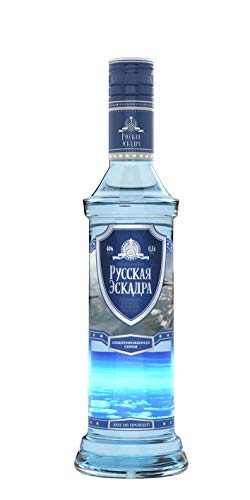 Russischer Vodka Squadra Russa Flugzeug 0,7l 40% vol. von Sqadra Russa (Русская эскадра)