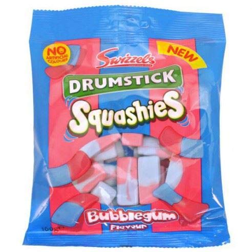 Squashies Drumstick Bubblegum Schaumzuckerware - 145g - 2er-Packung von Squashies