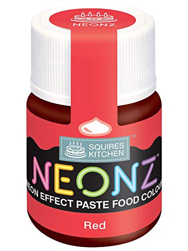 NEONZ Paste Food Colour Red 20g NEONZ Paste Food Colour Red 20g von Squires Kitchen