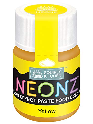 NEONZ Paste Food Colour Yellow 20g von Squires Kitchen