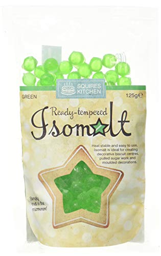 Squires Kitchen Tempered Isomalt - Green - 125g Squires Kitchen Tempered Isomalt - Green - 125g von Squires Kitchen