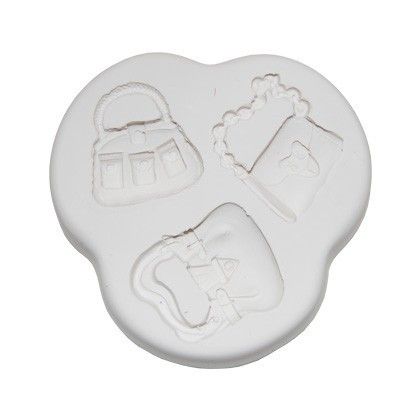 Squires Kitchen mould-Handbags (set 2) 3 Motiven von Squires Kitchen