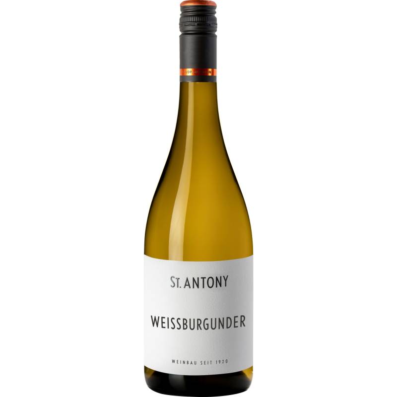 St. Antony Weissburgunder, Trocken, Rheinhessen, Rheinhessen, 2024, Weißwein von St. Antony GmbH & CO. KG, D - 55283 Nierstein