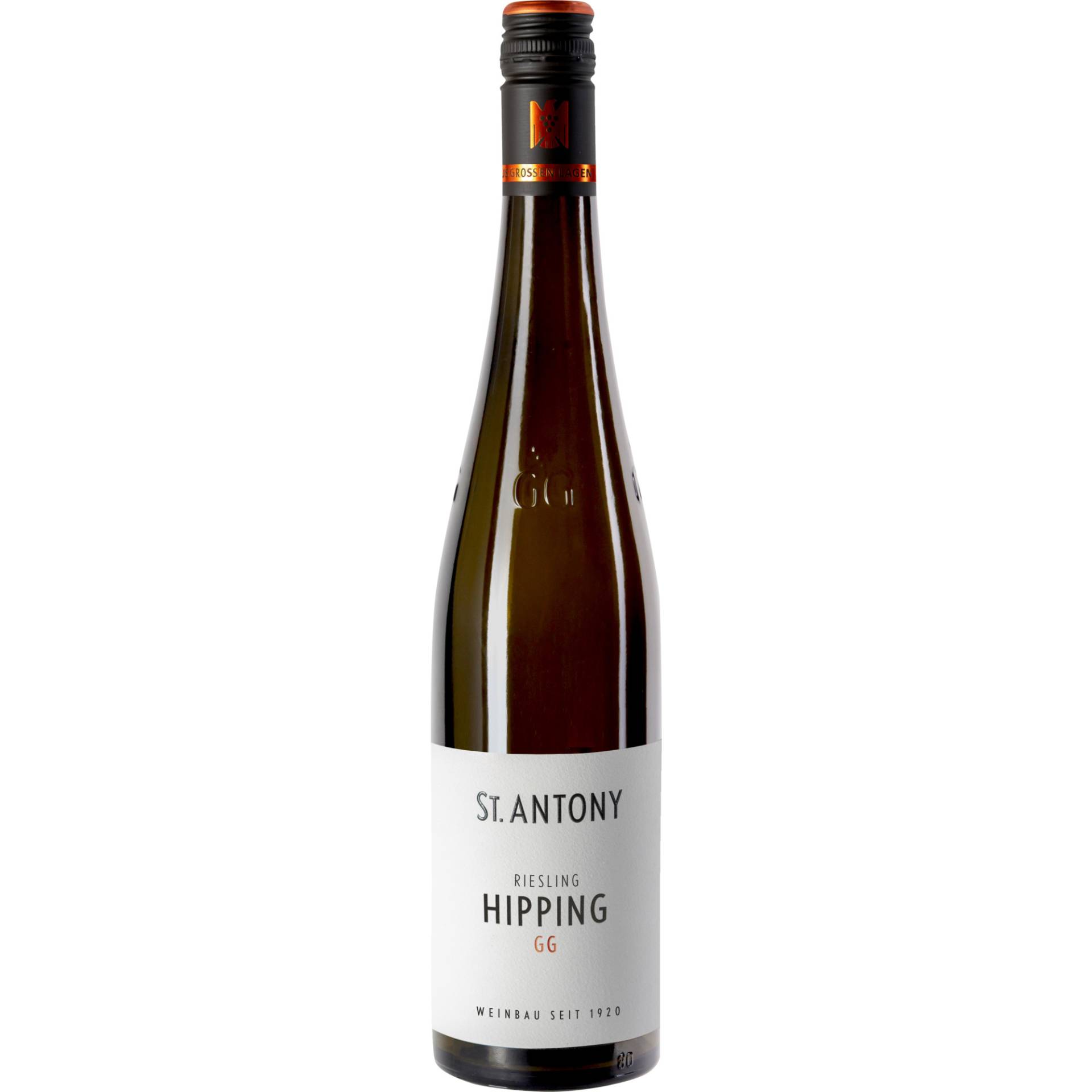 Nierstein Hipping Riesling GG, Trocken, Rheinhessen, Rheinhessen, 2021, Weißwein Nierstein Hipping Riesling GG, Trocken, Rheinhessen, Rheinhessen, 2021, Weißwein von St. Antony Weingut, D - 55283 Nierstein