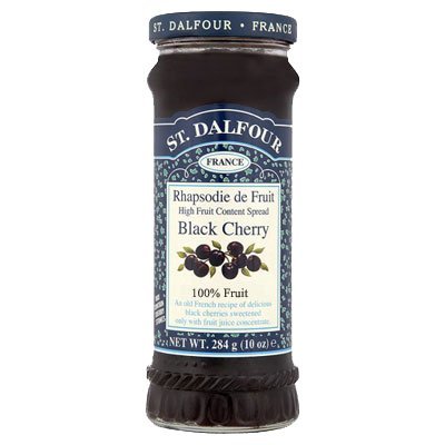 (2er BUNDLE)| St Dalfour - Black Cherry Fruit Spread -284g von St. Dalfour