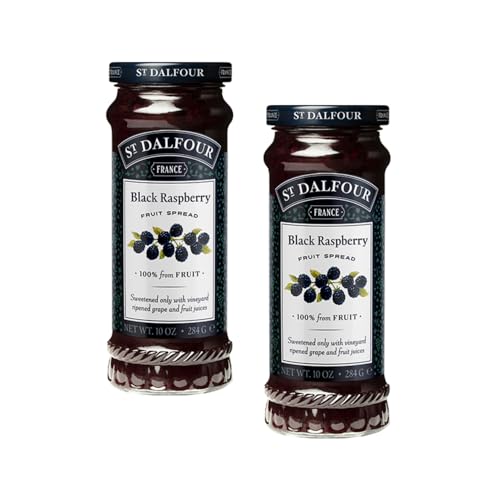 St Dalfour® | Brombeermarmelade | Wilde Brombeermarmelade | Brombeeraufstrich – 2 x 284 g im Glas von St. Dalfour
