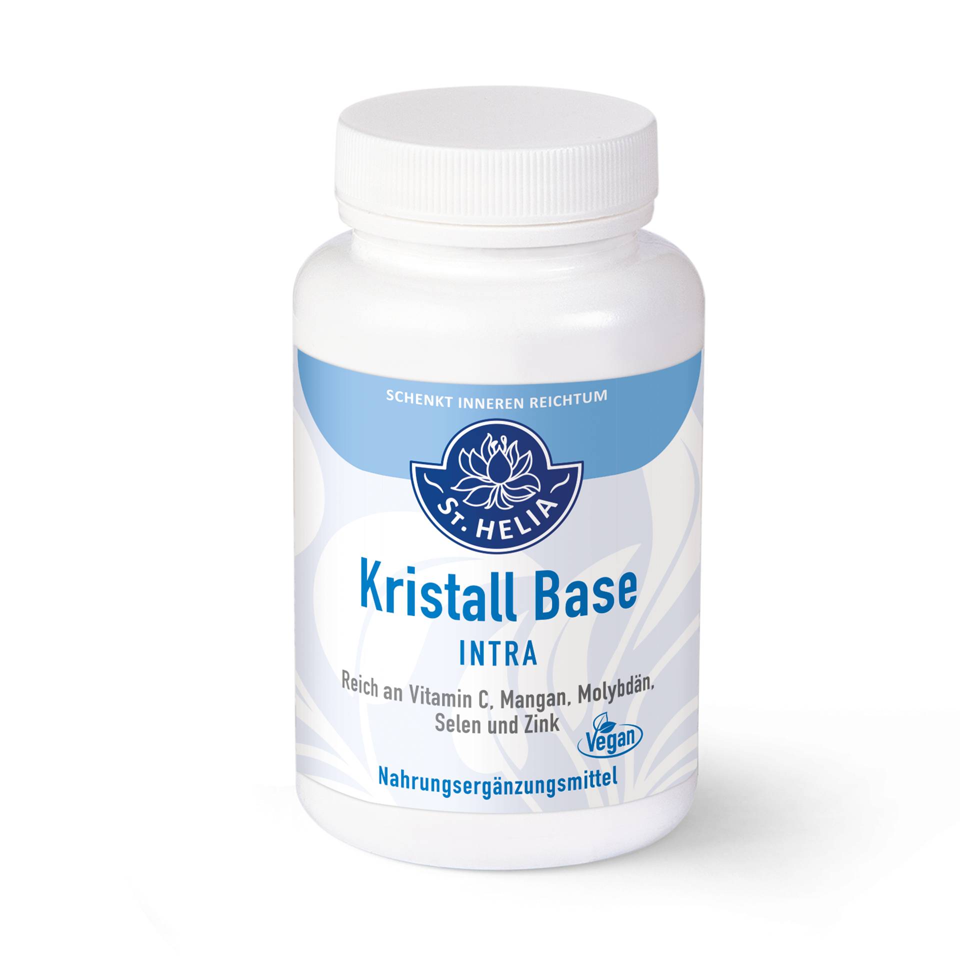 Kristall Base INTRA 150 Kapseln -Für einen ausgewogenen Säure-Basen-Haushalt - Vegan - St. Helia Kristall Base INTRA 150 Kapseln -Für einen ausgewogenen Säure-Basen-Haushalt - Vegan - St. Helia von St. Helia