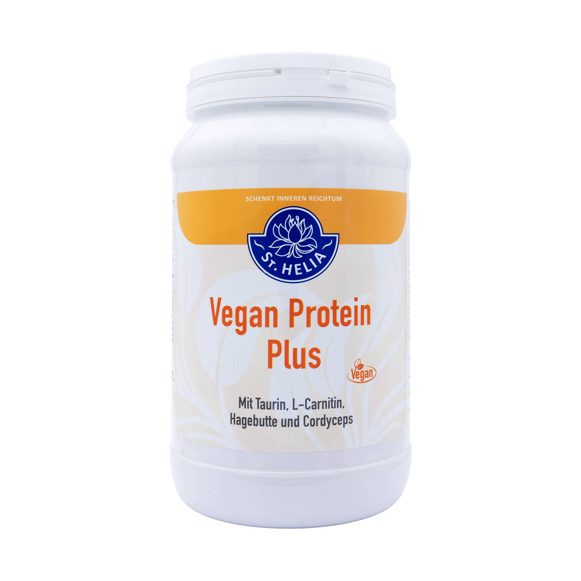 Vegan Protein 560 g -Zur Herstellung eines Fitness-Getränks mit sehr hohem Eiweissgehalt - Vegan - St. Helia von St. Helia
